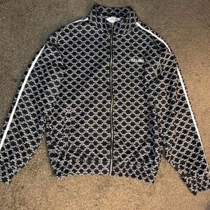 Celine Monochrome Logo Track Jacket